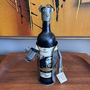 TIN MAN BOTTLE HOLDER